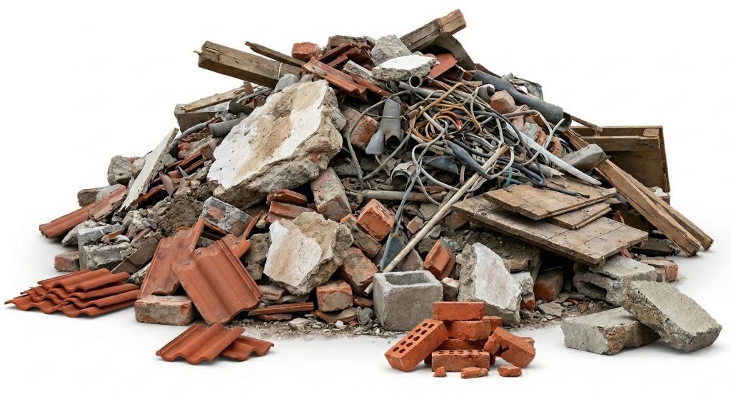 Az építési törmelék elszállítás során többféle nem veszélyes hulladék kezelhető - Berov Kft.